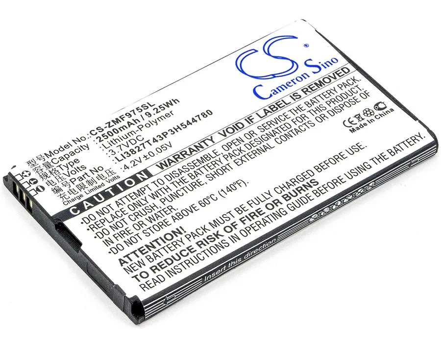 Cameron &amp; Co Cameron &amp; Co DS-CS-ZMF975SL cell phone battery 2.5 Ah — product photo