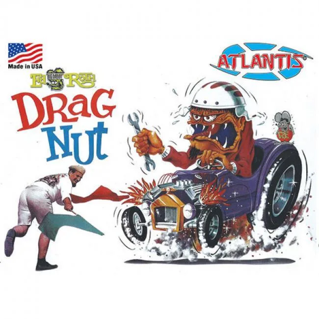 Atlantis Atlantis Ed "Big Daddy" Roth 1:25 Scale Model Kit Drag Nut Caricature — product photo
