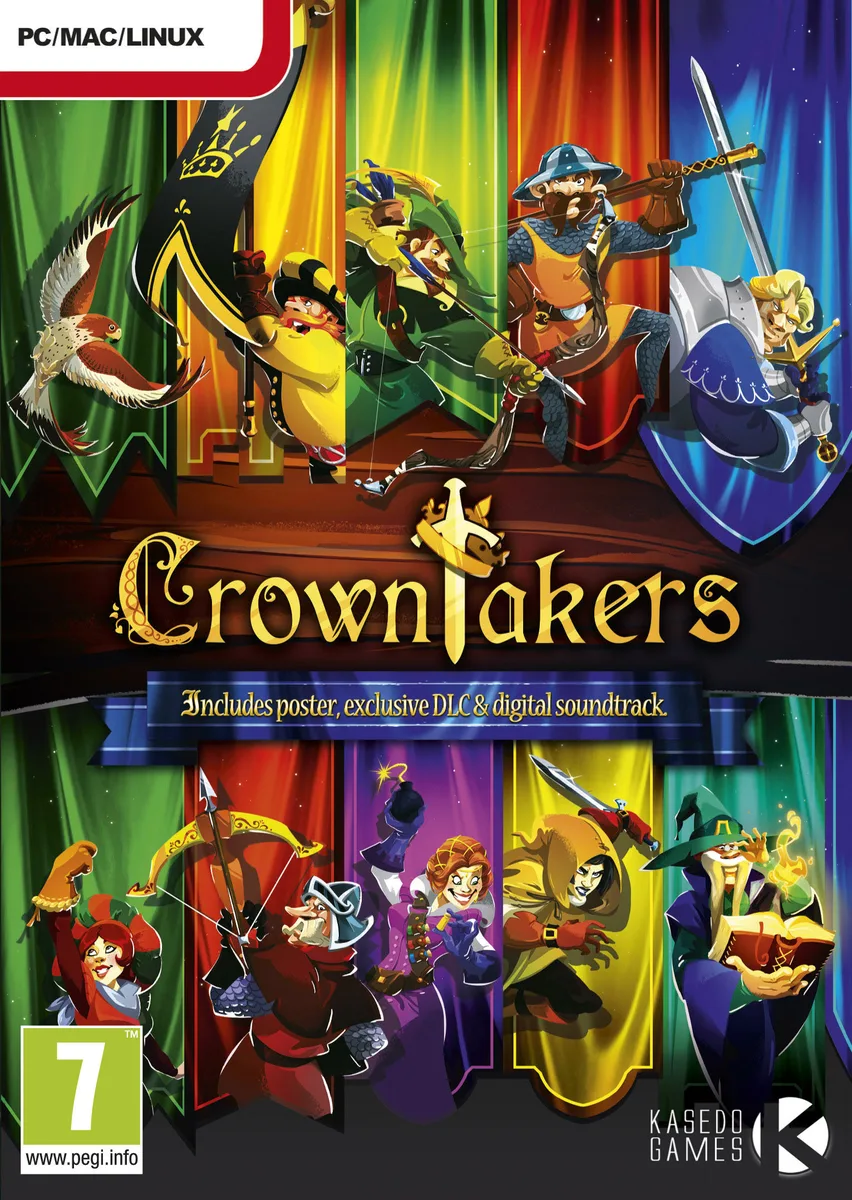 Kasedo Games Ltd Kasedo Games Ltd 56145 Crowntakers downloadable game — product photo