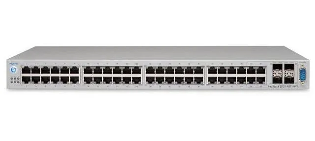 Nortel Networks Nortel Networks BayStack 5520-48T-PWR 48 Port Gigabit POE Network Switch — product photo