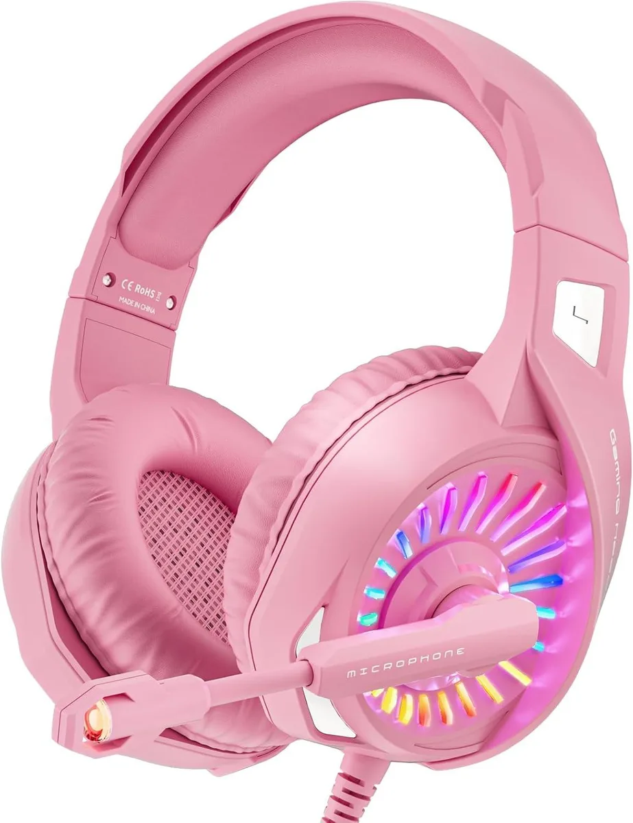 BFKK BFKK Z20 Pink Gaming Headset 50mm 3.5mm — product photo