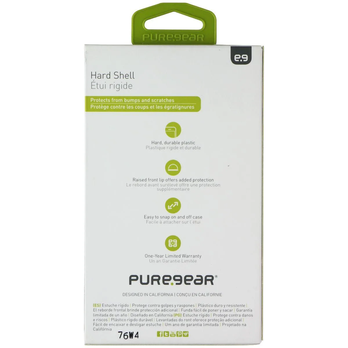 PureGear PureGear Hard Shell Case Alcatel A50 Clear — product photo