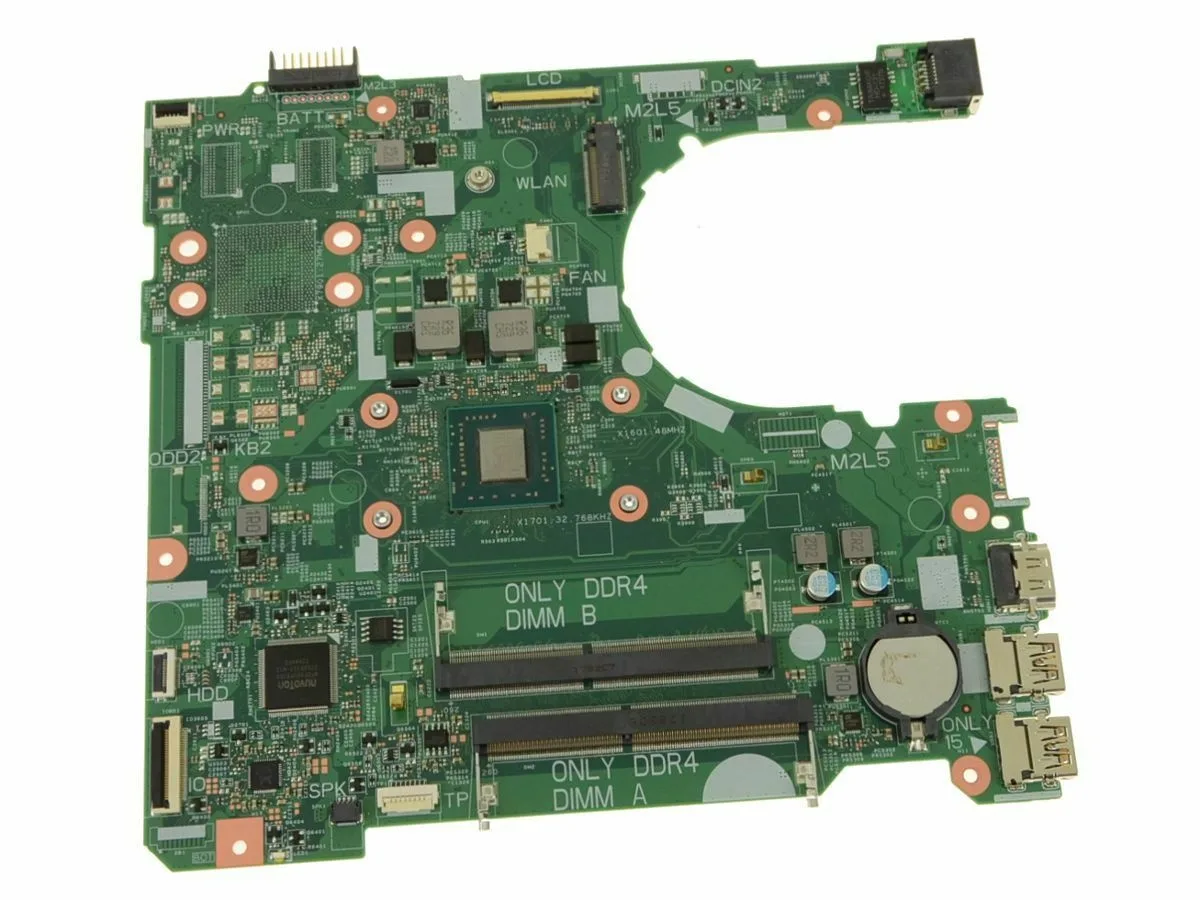 DELL DELL Inspiron 3565 14 3465 AMD Motherboard JCKNX E2-9000 1.8GHz Radeon R2 — product photo