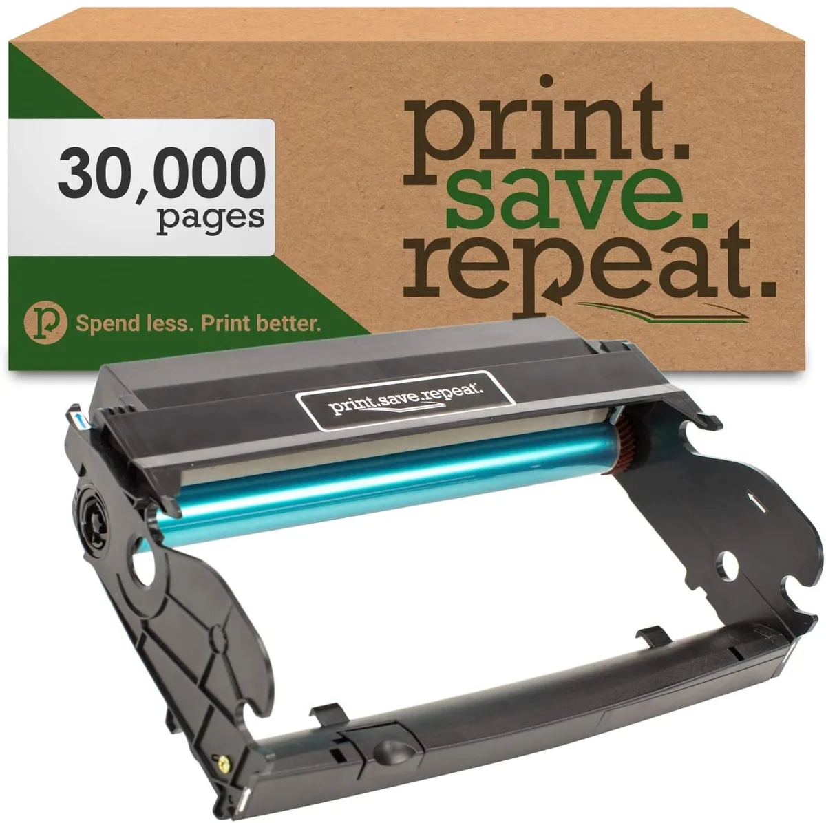 Print.Save.Repeat. Print.Save.Repeat. Dell PK496 Imaging Drum Cartridge Black 30000 Pages — product photo