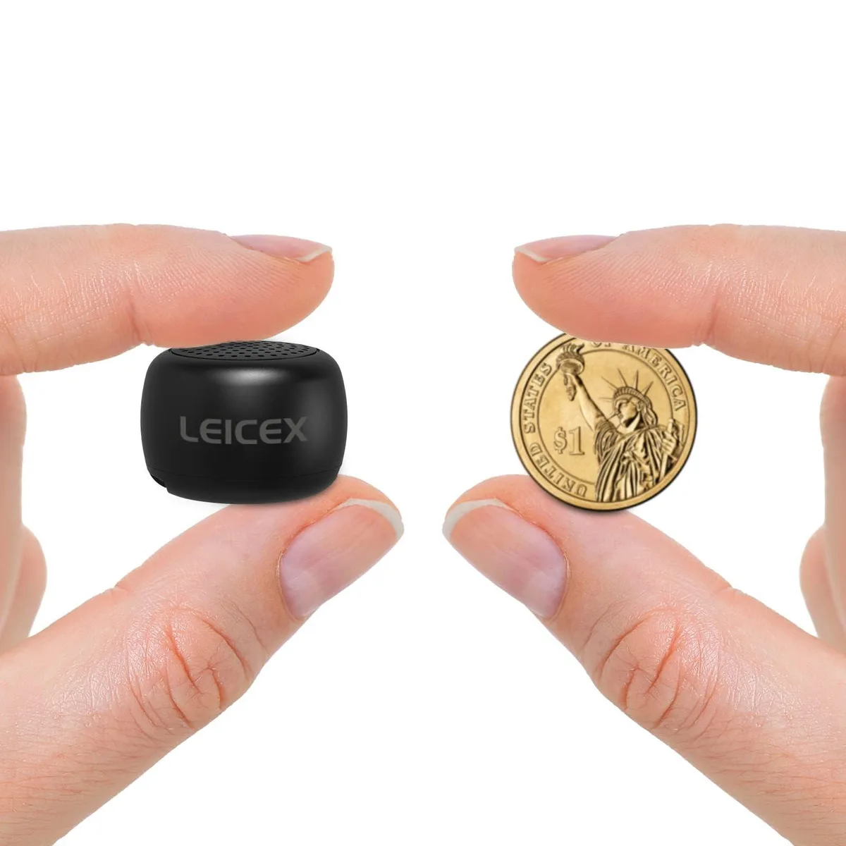  LEICEX BTS0011 portable speaker Black Bluetooth 5.0 — product photo