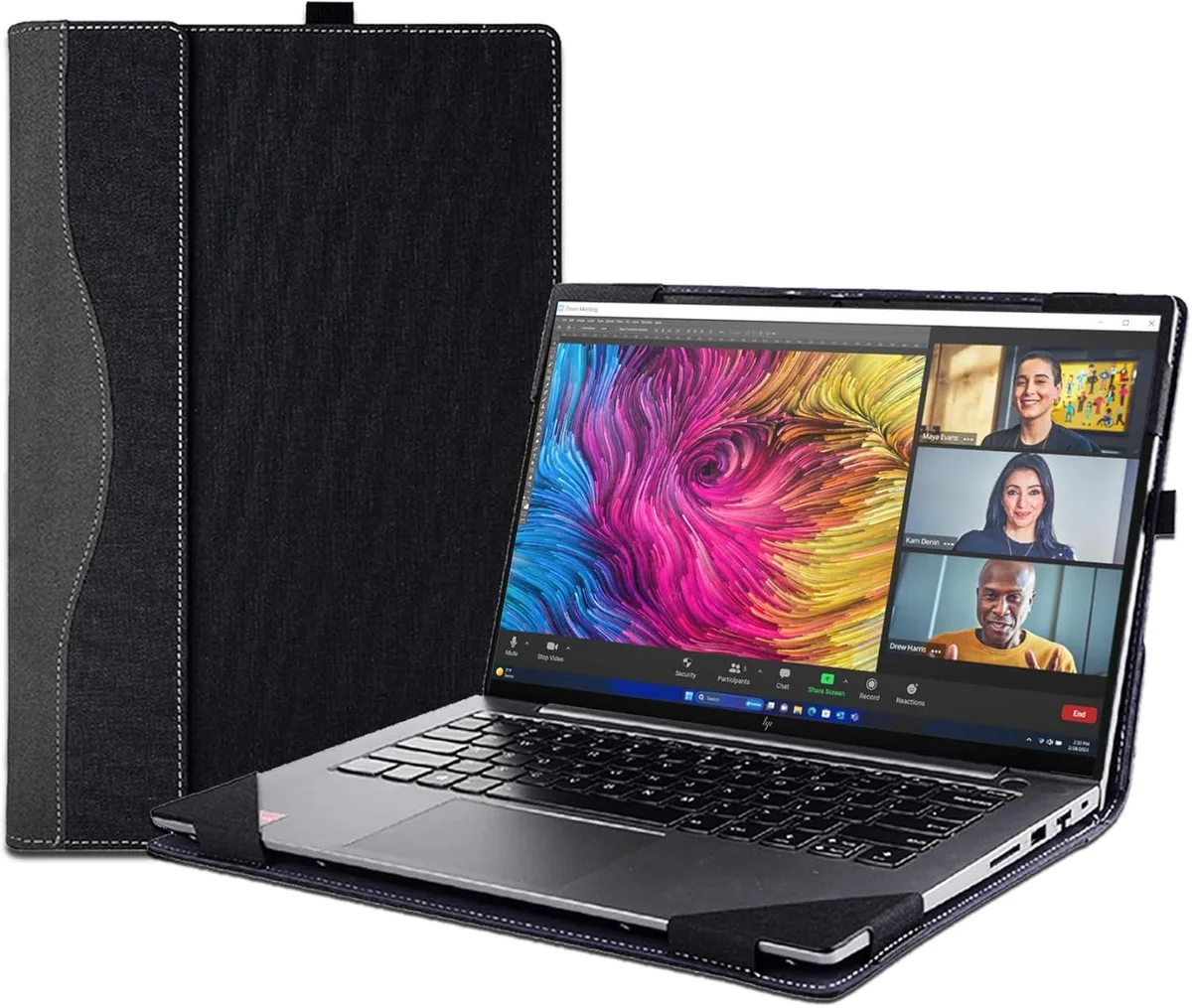 BONAEVER BONAEVER Laptop Case Cover for HP Envy x360 16 & Zbook Firefly 16 G11 Gray — product photo