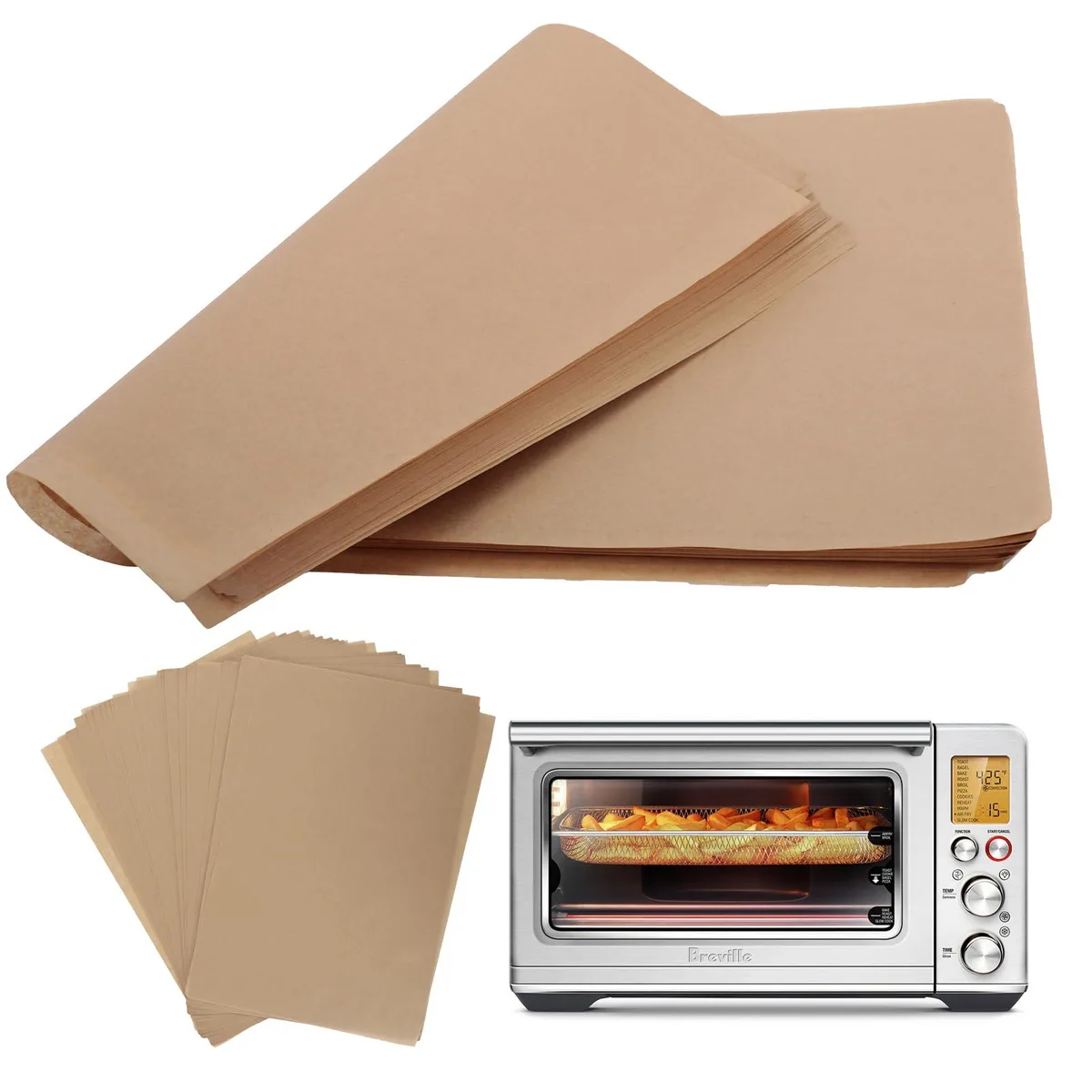  HPZ100 100 Sheets Parchment Paper 9x12in 450°F — product photo