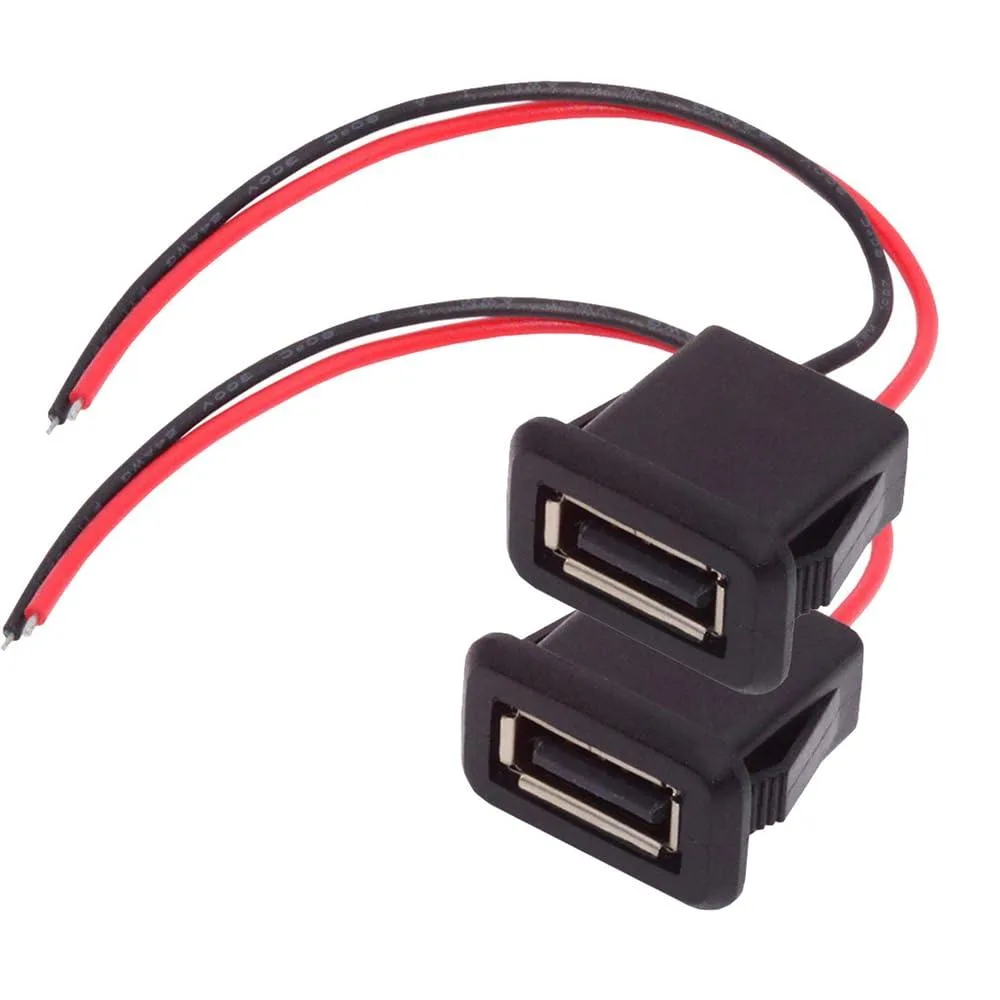 Fervit Fervit USB A Female to 2-Pin Cable 10cm 2pcs — product photo