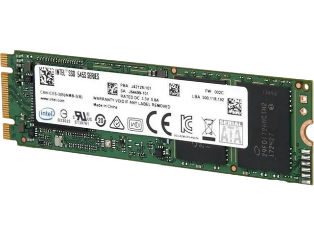 Intel Intel 545s M.2 2280 512GB SATA internal SSD SSDSCKKW512G8X1 — product photo