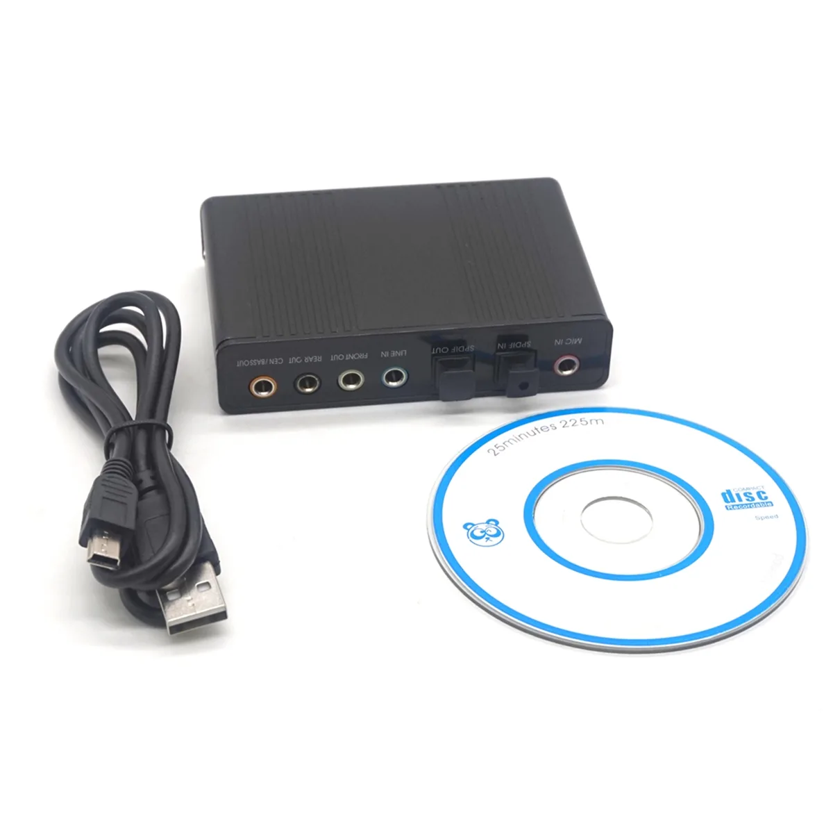 weastlinks weastlinks USB Sound Card 5.1 Channel CM6206 Chipset — product photo