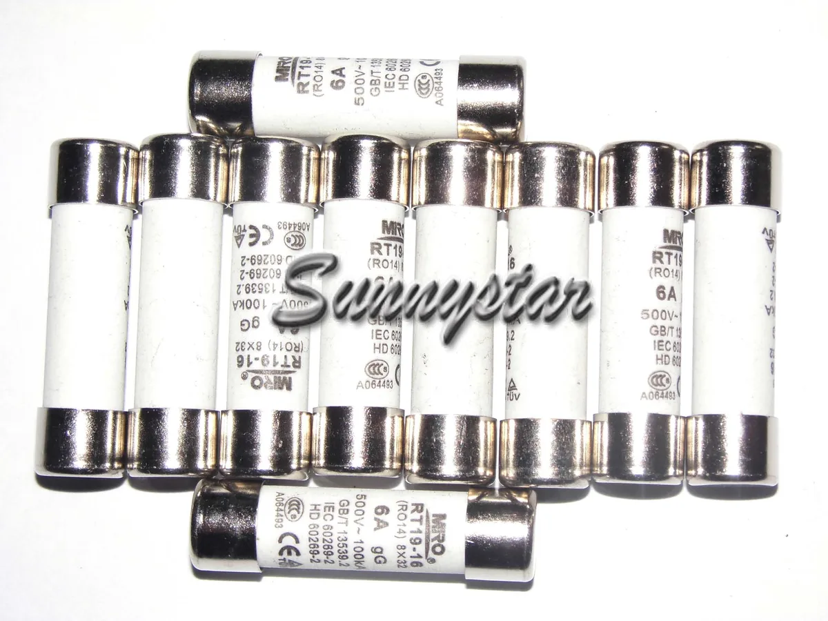 OEM Industries OEM Industries RO15 6A gG 500/690V 50kA Ø10*38mm Ceramic Fuse 20pcs — product photo