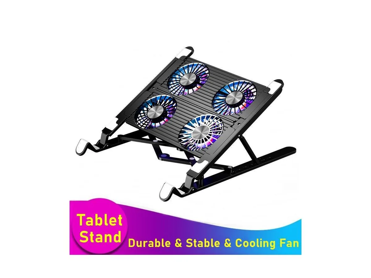 IXJYLCPC IXJYLCPC Foldable Laptop Cooling Pad 4 Fans 11-17.3 — product photo