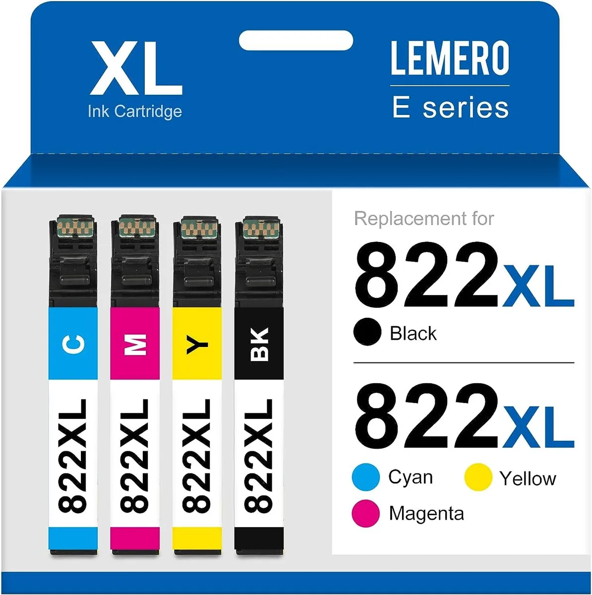 NuoTo NuoTo 822XL Ink Cartridge Combo Pack 4 Colour 1100 Pages — product photo