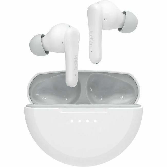 Belkin Belkin AUC011BTWH SoundForm Nano 2 Kids Earbuds White 85 dB 28h Bluetooth 5.3 accessory — product photo