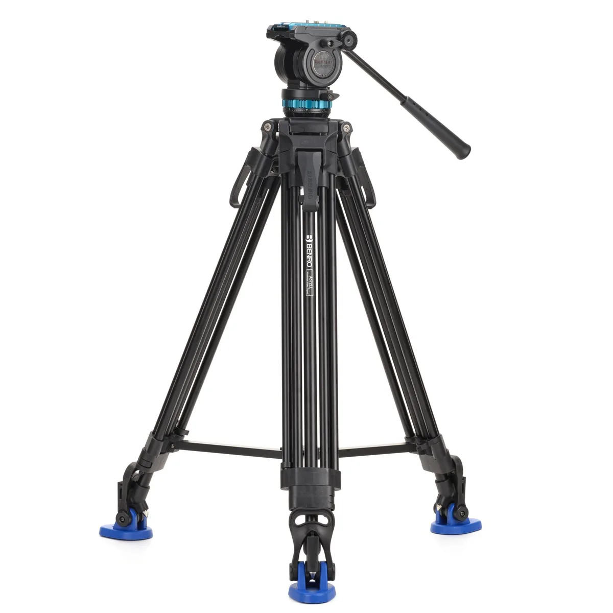 Benro Benro A572LL Lightning Lock Aluminum Tripod 60mm Bowl KH Fluid Head 2 in 1 accessory — product photo