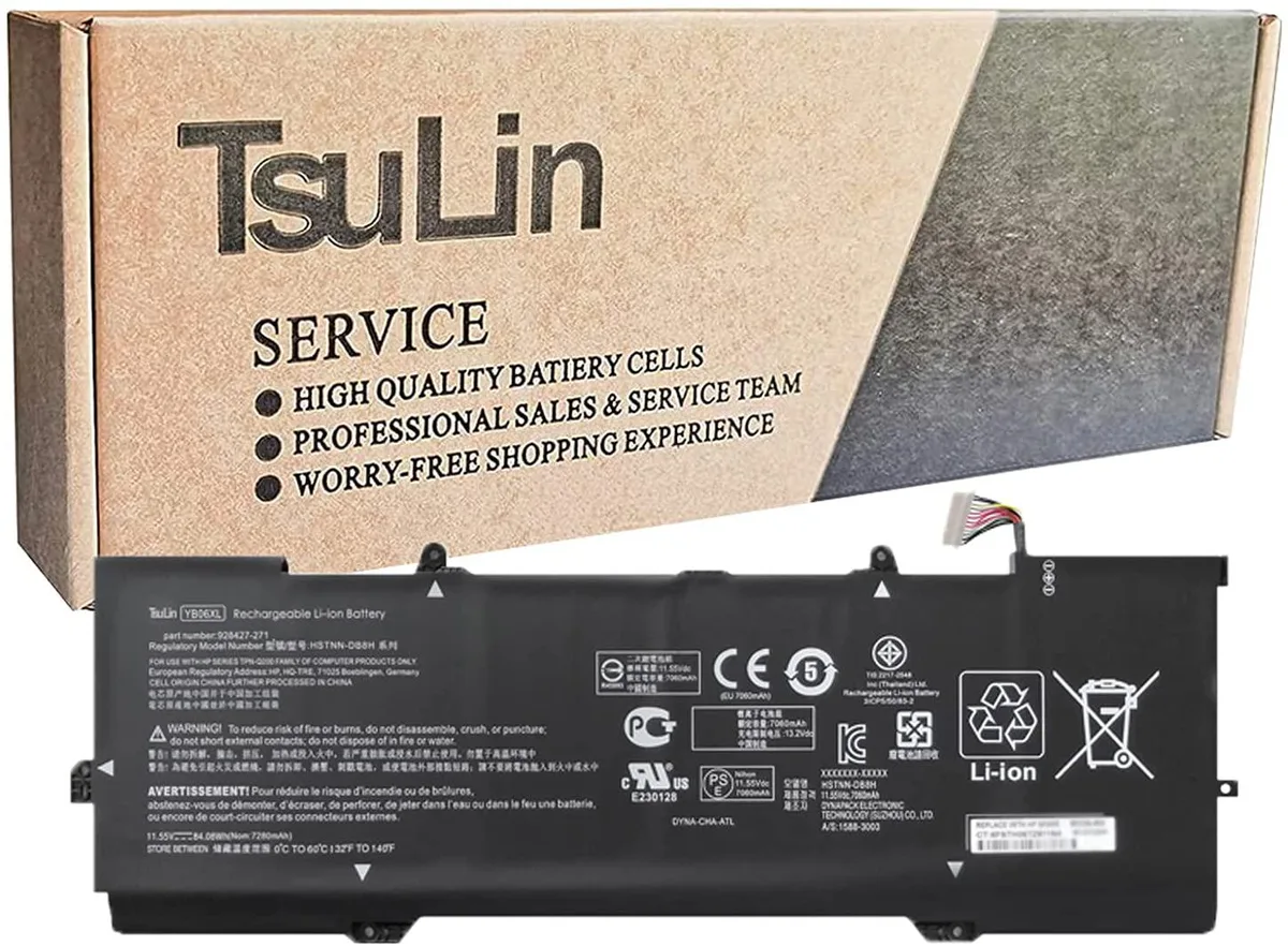 myVolts myVolts YB06XL laptop battery 11.55V 84.08Wh — product photo