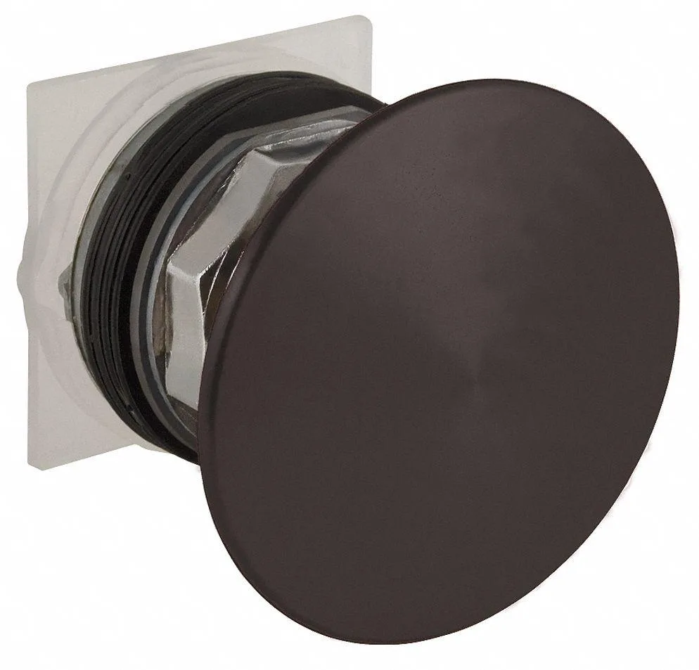 Schneider Electric 30mm black mushroom head push button operator with metal construction