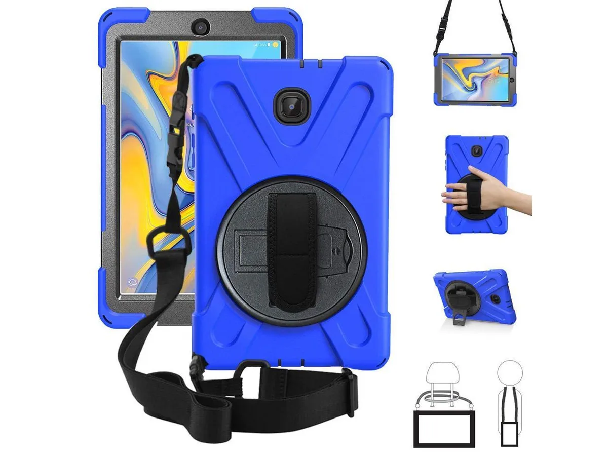 Werleo Werleo SM-T387 laptop case, 8.0" 2018, blue, backpack style — product photo
