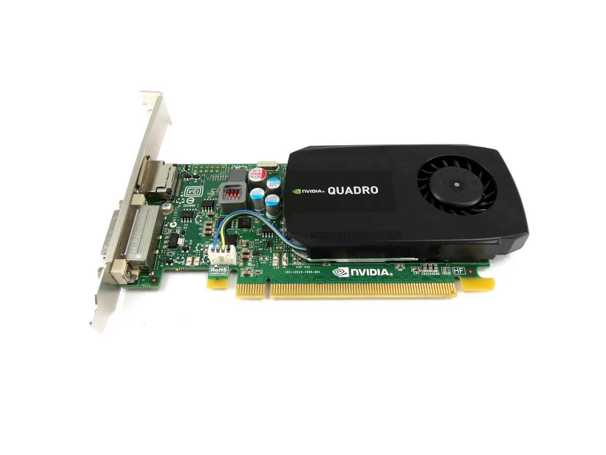 NVIDIA NVIDIA Quadro K600 1GB DDR3 workstation graphics card — product photo