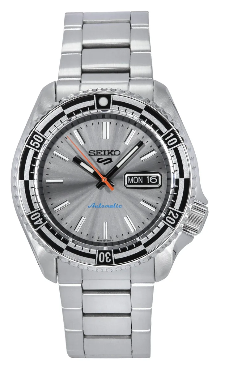 Seiko Seiko 5 Sports SRPK09K1 Silver Dial Automatic Watch — product photo