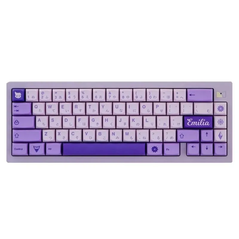 YINGHUA YINGHUA 134Keys XDA Purple Dye-Sub PBT Keycap Set — product photo