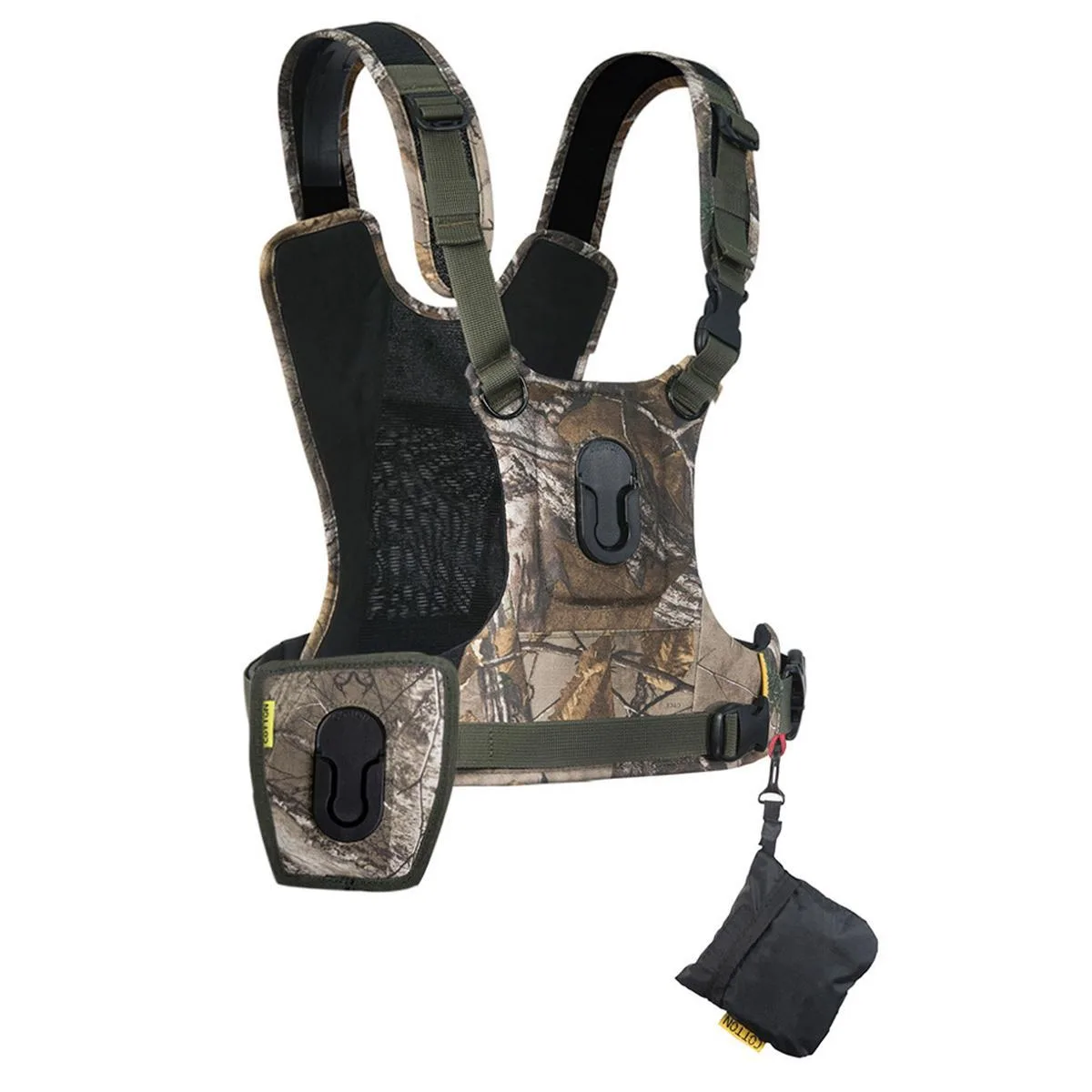 Cotton Carrier Cotton Carrier G3 Camera Harness 147CAMO for 2 DSLRs Realtree Xtra Camo — product photo