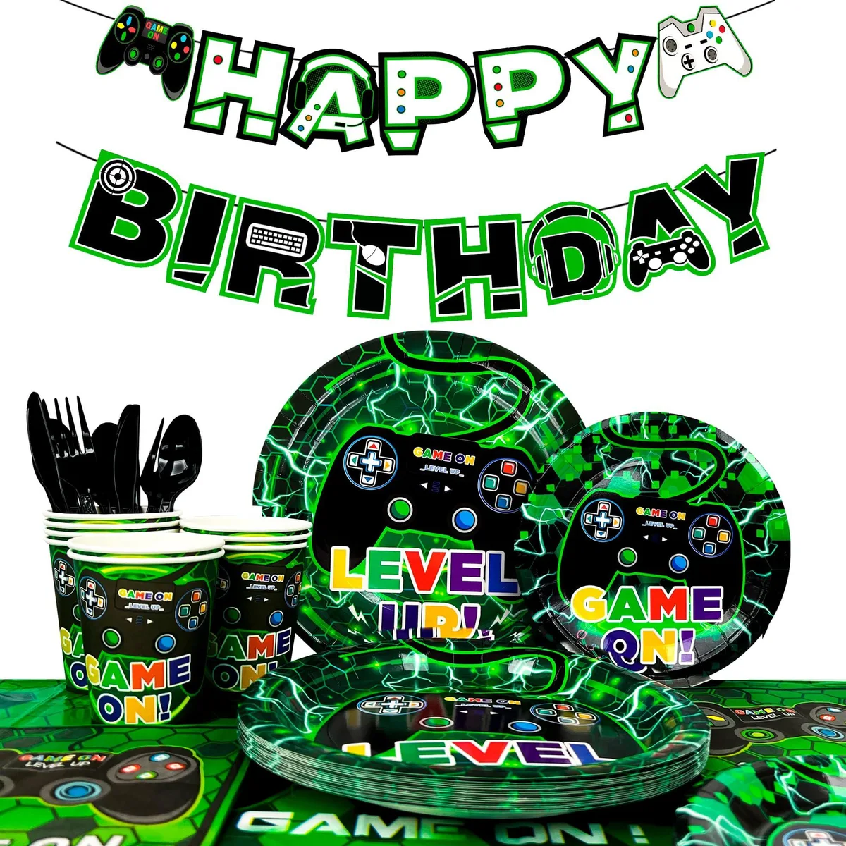  Fruitful Party Video Game Party Supplies 16 Guests 2023051802 — product photo