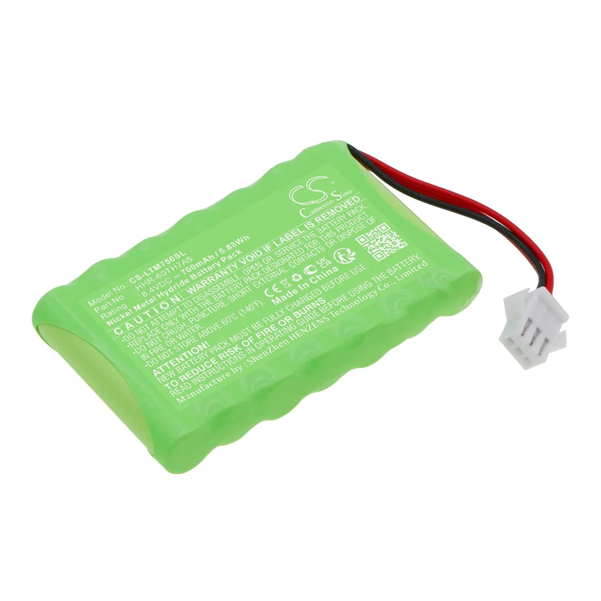 Estry Estry 7500e 8.4V 700mAh Ni-MH standard battery — product photo