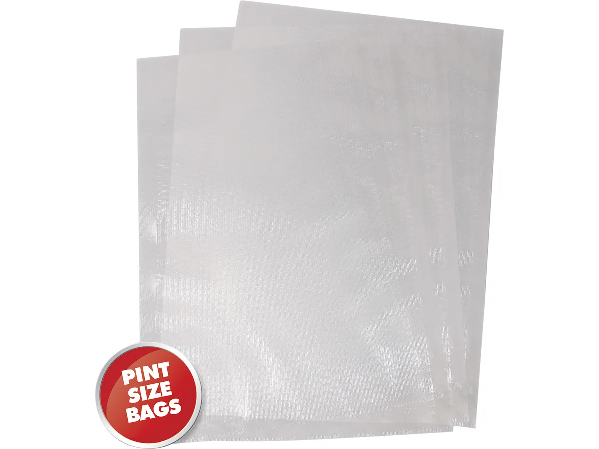 WestonSupply WestonSupply 30-0106-W vacuum sealer bags, 6" x 10", 100 count — product photo