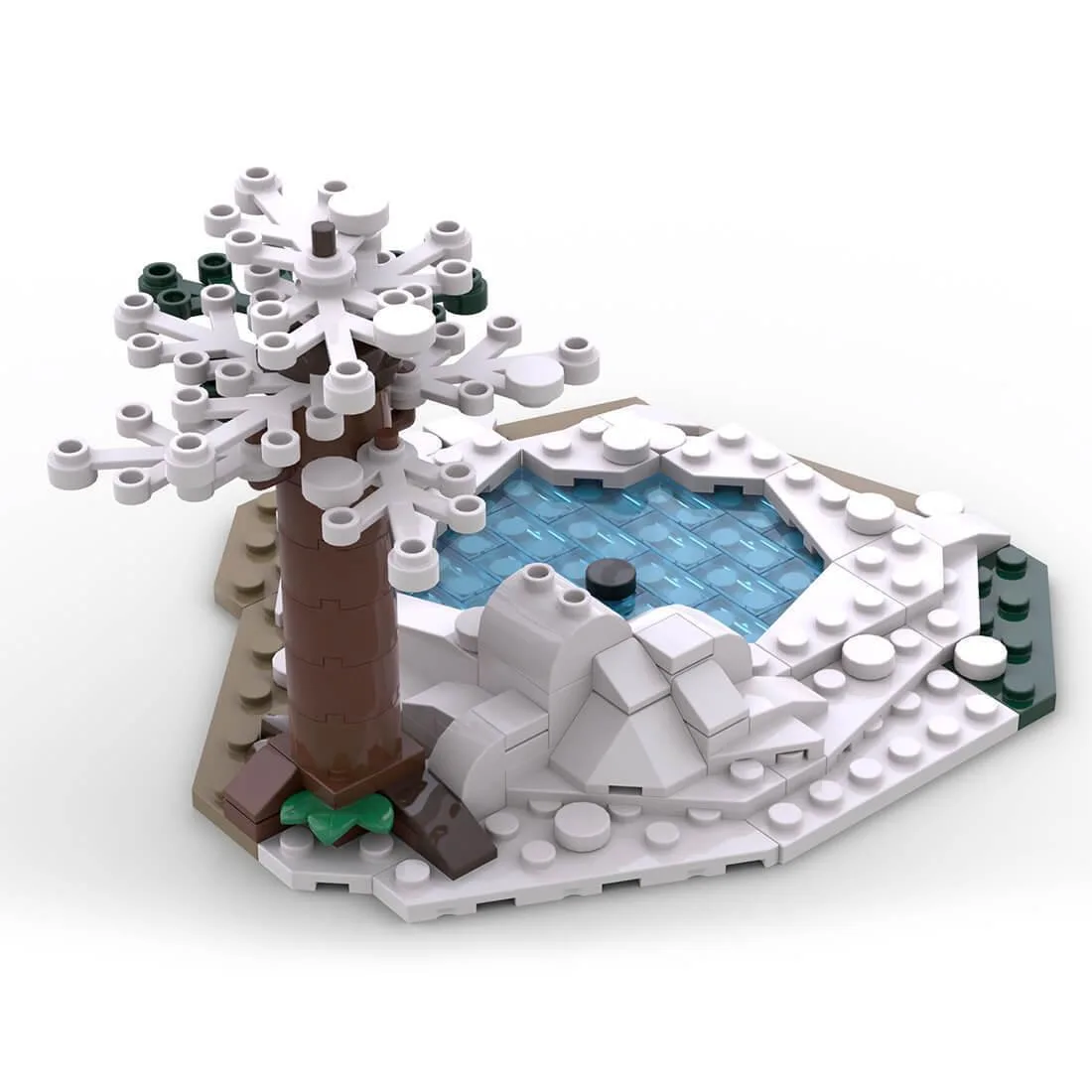 ZITIANYOUBUILD ZITIANYOUBUILD MOC-96286 Medieval Frozen Lake 306 Parts — product photo