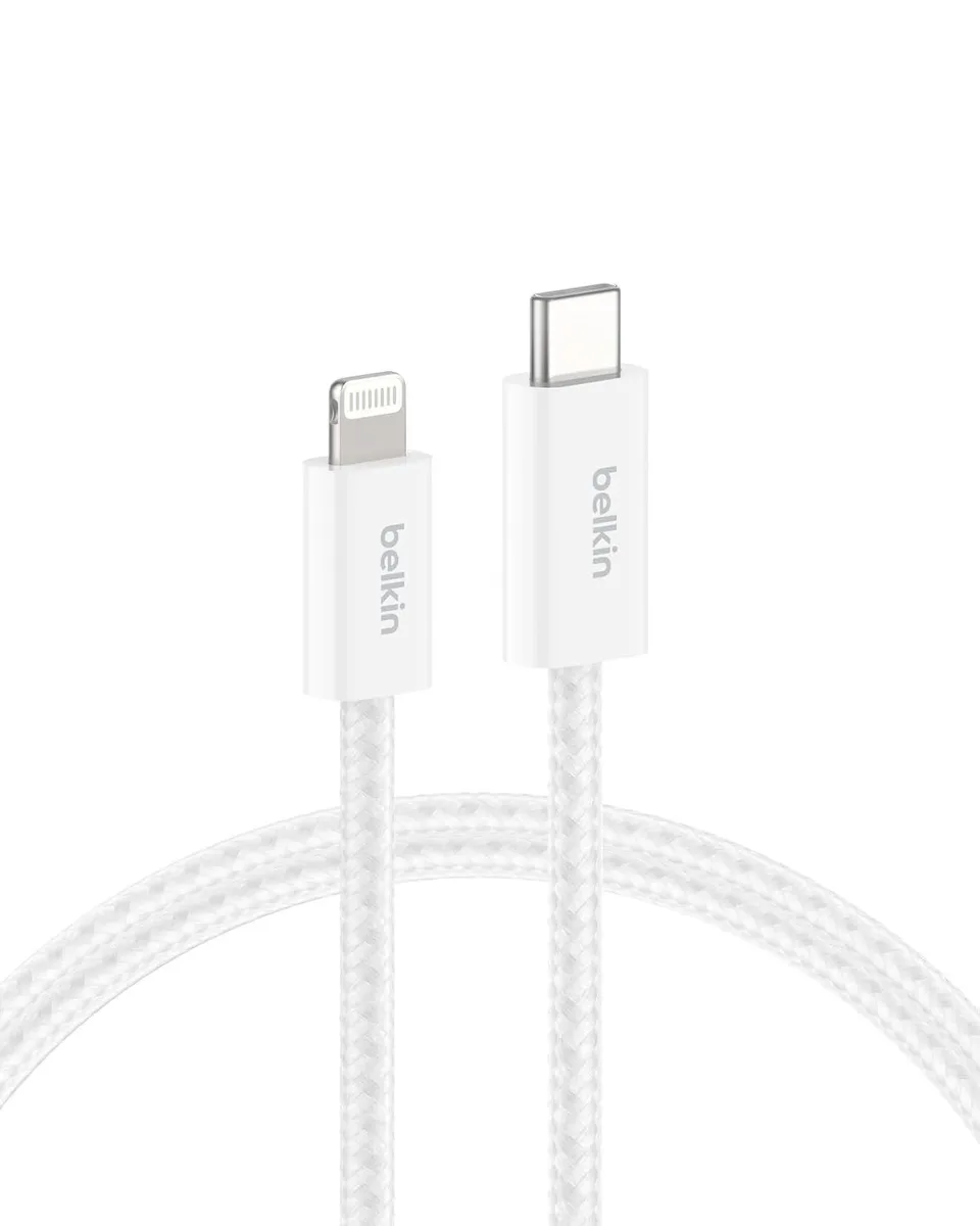 MCHOSE MCHOSE USB-C to Lightning Cable 6.6 ft White — product photo