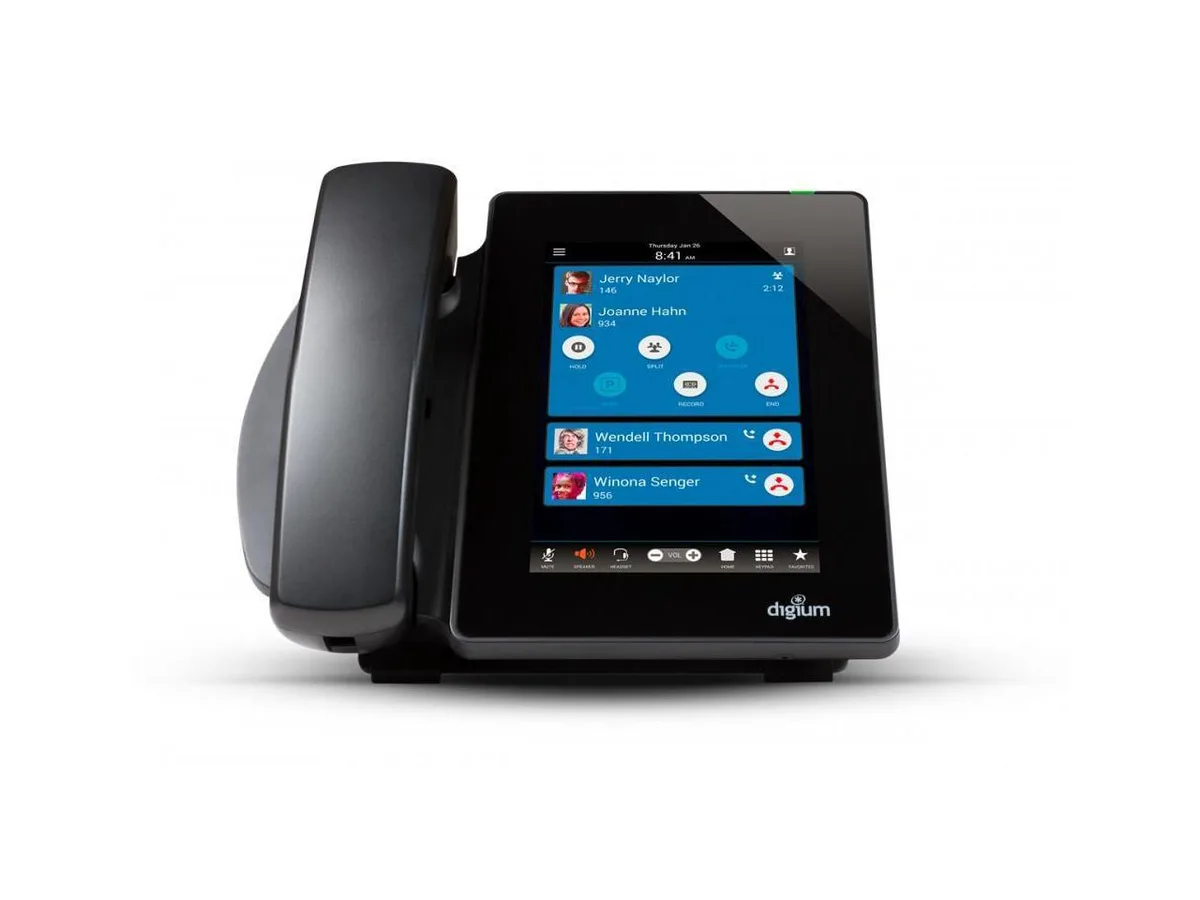 Digium Digium D80 VoIP Touchscreen Phone — product photo