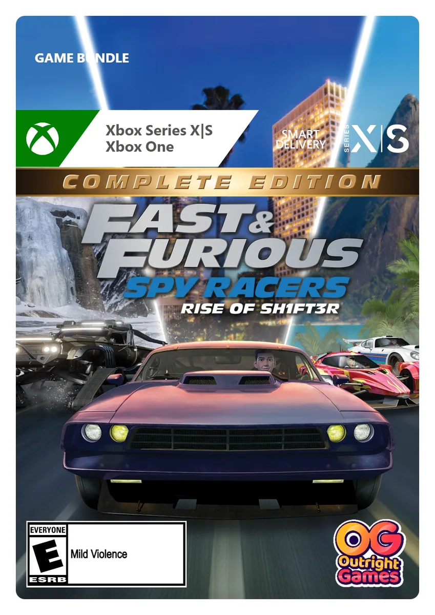 Outright Games Outright Games Fast &amp; Furious Spy Racers Rise of SH1FT3R Complete Edition G3Q-01400 downloadable game — product photo