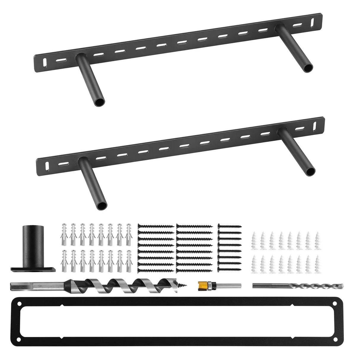 VEVOR VEVOR Floating Shelf Brackets 2 Pcs 22x6.2x1.5 inch 150 lbs — product photo