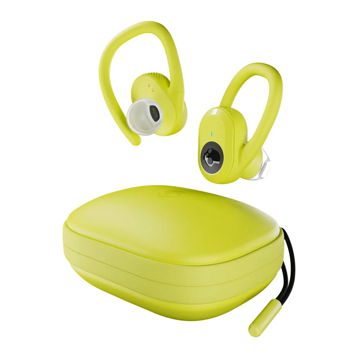 SKULLCANDY Skullcandy Push Ultra True Wireless Earbuds Electric Yellow 2 in 1 accessory — product photo