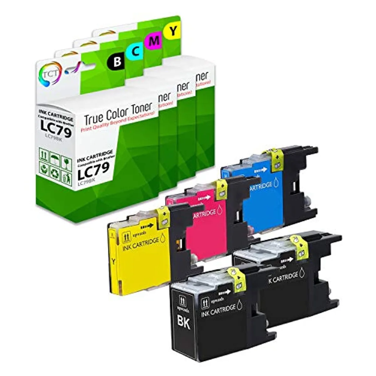 TCT TCT LC79 Ink Cartridge 5-Pack 2400/1200 Pages — product photo