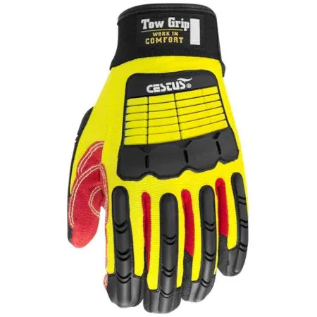 Cestus Cestus 3094-XL Impact Gloves Cotton Palm Skid-X Rough Out XL — product photo
