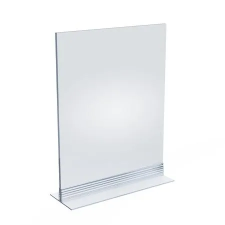 Azar Displays Azar Displays 102714-10PK 8.5" x 11" T-Strip Sign Holder Pack of 10 — product photo