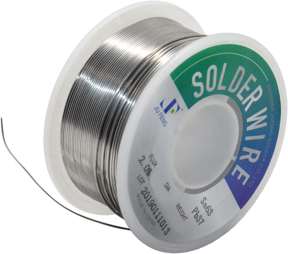 JacobsParts Inc. JacobsParts Inc. SL50-03 63/37 Rosin Core Solder 0.38mm 50g — product photo