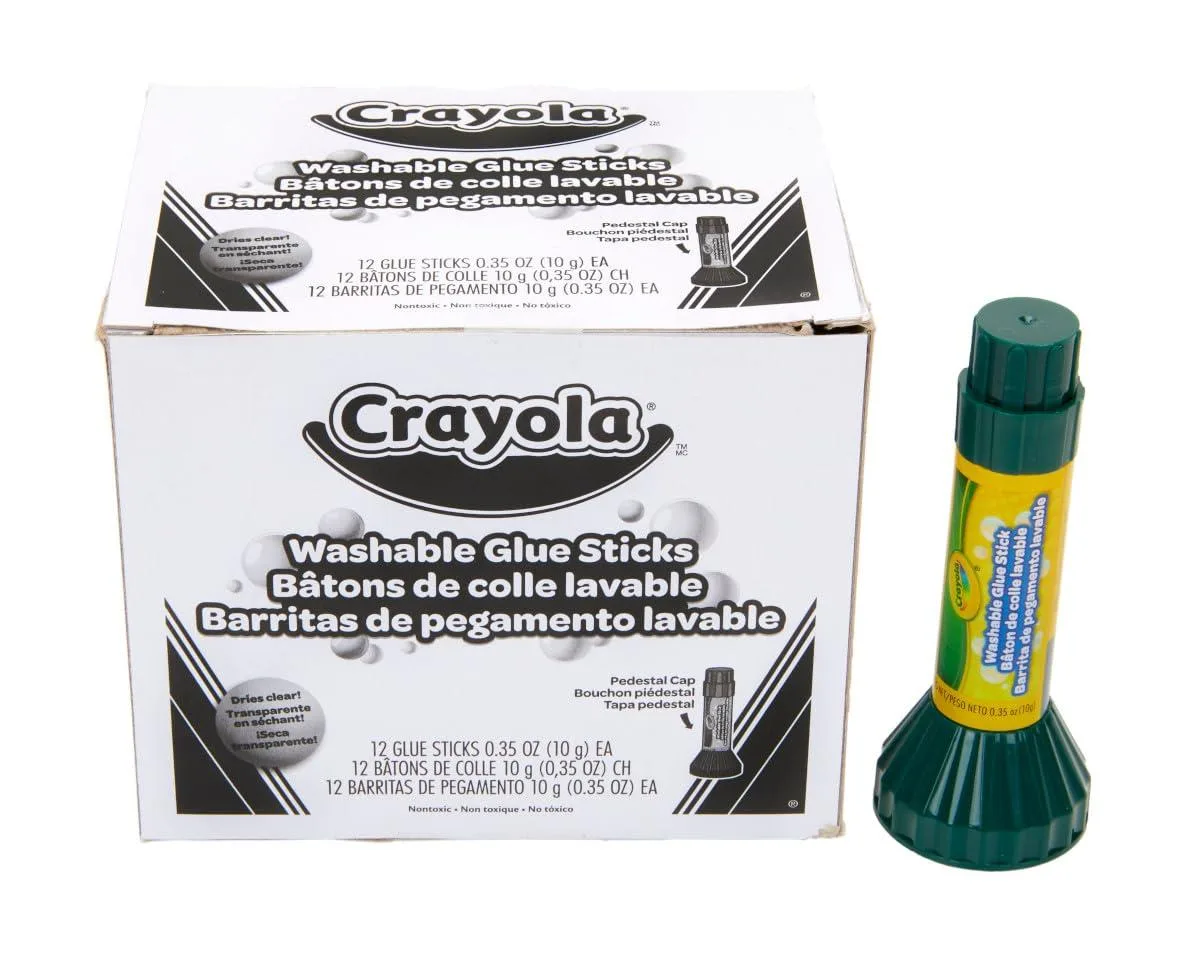  Crayola 56-1228 Washable Glue Sticks 12 ct — product photo