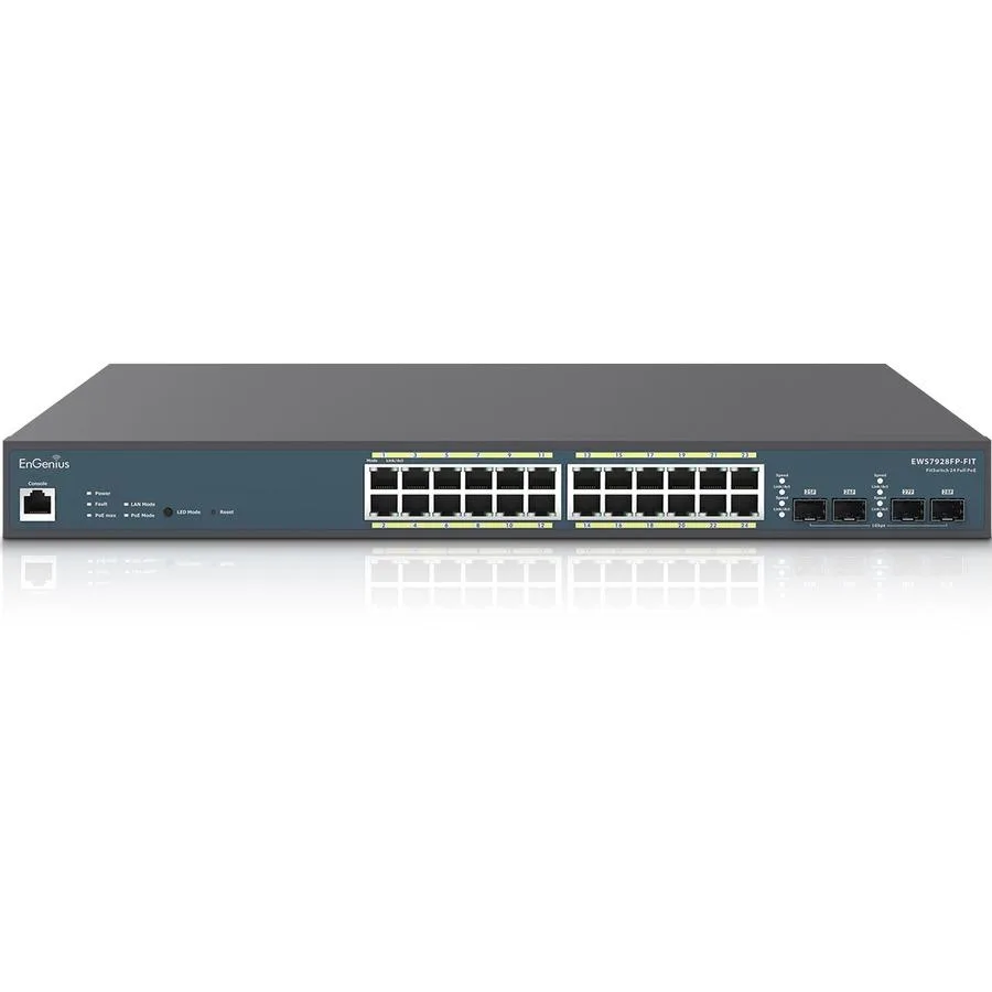 EnGenius Technologies EnGenius Technologies EWS7928FPFIT 24-port Gigabit PoE+ network switch 410W — product photo