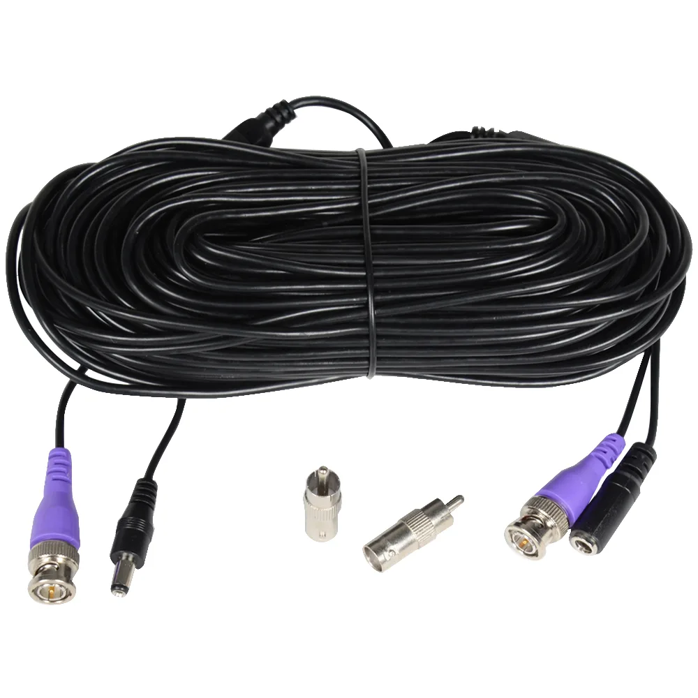 VideoSecu VideoSecu CBHD50-N1 50ft BNC Video Power Cable — product photo