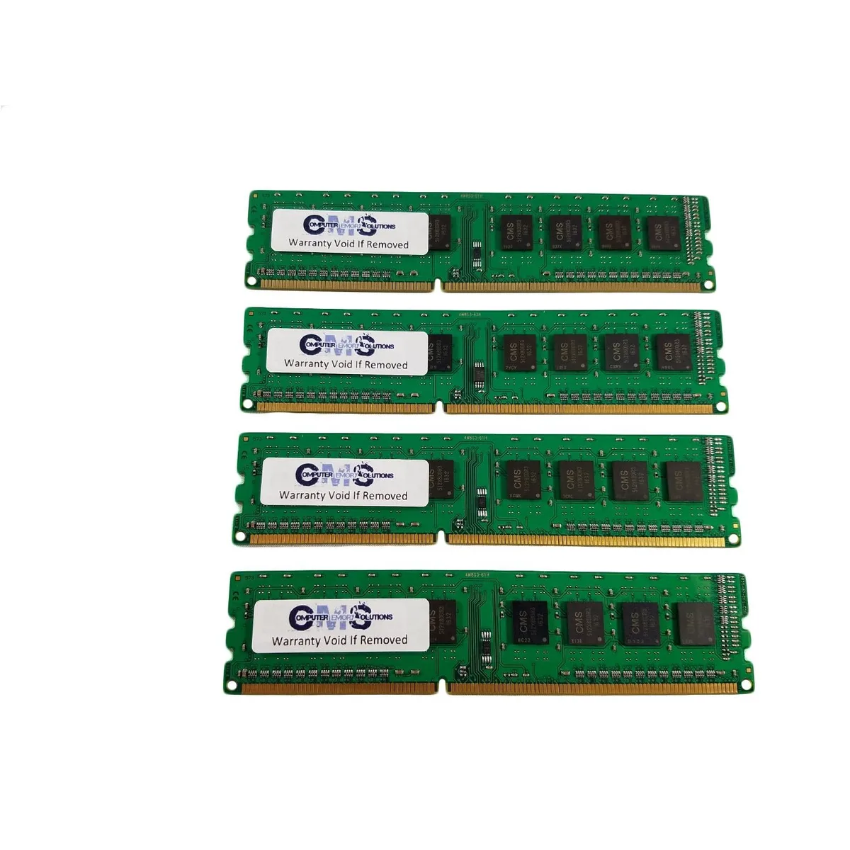 Computer Memory Solutions Computer Memory Solutions CM5127210600ECCNRH2R8 16GB 4x4GB DDR3 1333 ECC Unregistered DIMM memory upgrade — product photo