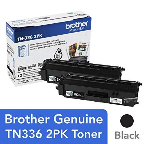 Brother Brother TN3362PK High-Yield Black Toner 2-Pack 4000 Pages — product photo