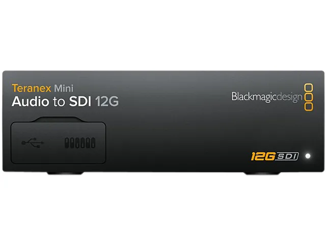 Blackmagic Design Pty. Ltd. Blackmagic Design Teranex Mini Audio to SDI 12G ONVNTRM/CB/AUSDI Media Converter — product photo