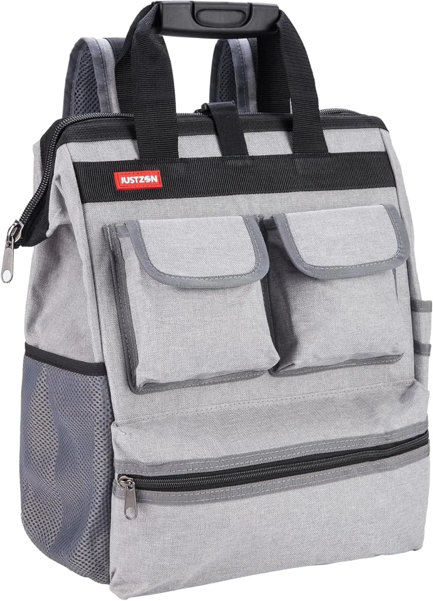 BFKK BFKK Backpack Tool Storage Gray 12.6 x 5.9 x 16.5 1680D — product photo