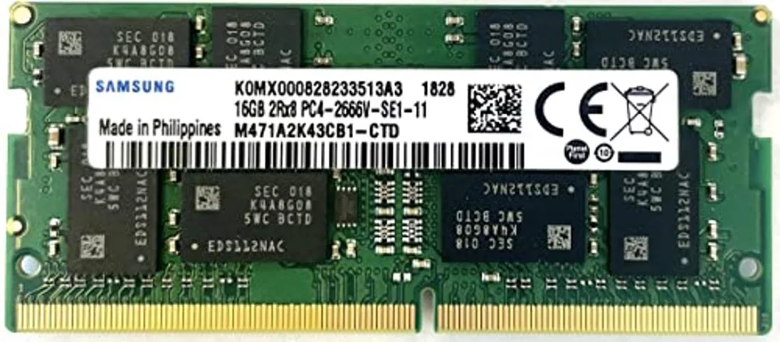 SAMSUNG SAMSUNG 16GB DDR4 2666MHz CL19 260-pin SODIMM laptop RAM — product photo