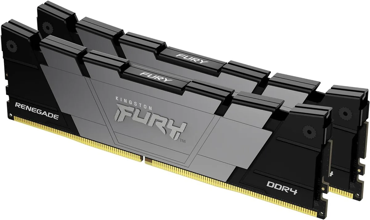 Kingston Technology Corp. Kingston Technology Corp. KF432C16RB12K2/32 32GB (2x16GB) DDR4 3200MT/s CL16 desktop RAM — product photo