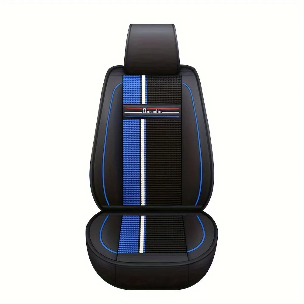 muchkey muchkey Car Seat Cover 5 Seats Universal Black Blue — product photo