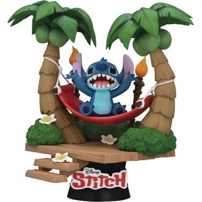 Beast Kingdom Beast Kingdom DS-147 Stitch Hammock 6 Inch Action Figure — product photo